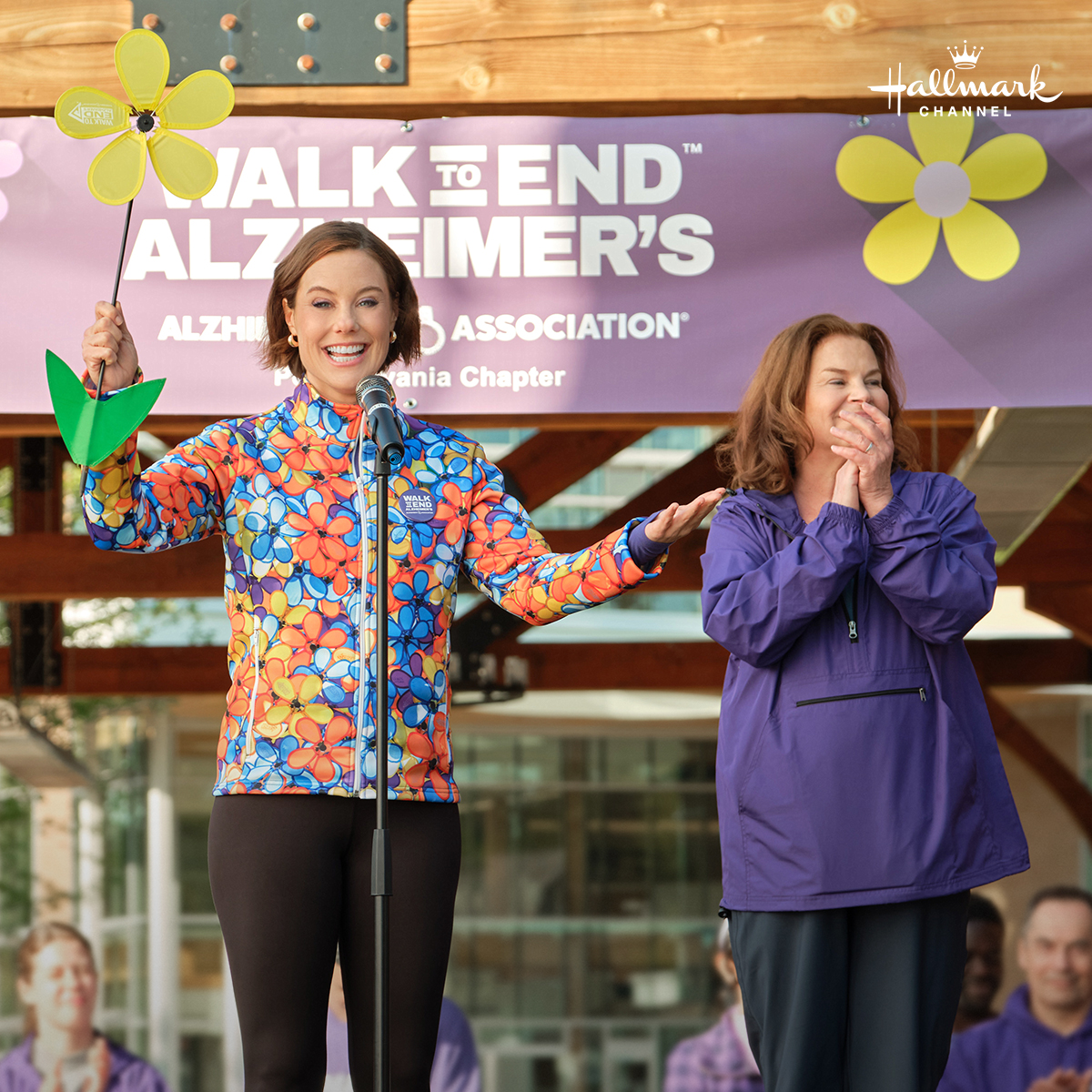 Alzheimer's Association (@alzassociation) on Twitter photo In <a href="/hallmarkchannel/">Hallmark Channel</a>'s “Falling Together,” #ENDALZ Celebrity Champion Ashley Williams' character recruits friends & neighbors to participate in #Walk2EndAlz. Catch the film’s debut TONIGHT on World Alzheimer’s Day & take Ashley’s lead by starting a team: alz.org/walk. In <a href="/hallmarkchannel/">Hallmark Channel</a>'s “Falling Together,” #ENDALZ Celebrity Champion Ashley Williams' character recruits friends & neighbors to participate in #Walk2EndAlz. Catch the film’s debut TONIGHT on World Alzheimer’s Day & take Ashley’s lead by starting a team: alz.org/walk.
