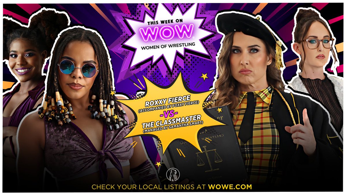 Where you at, WOW fans?! 

Only a few hours left until the show starts! Are you ready to be amazed? Check your local listings at wowe.com and tune in.