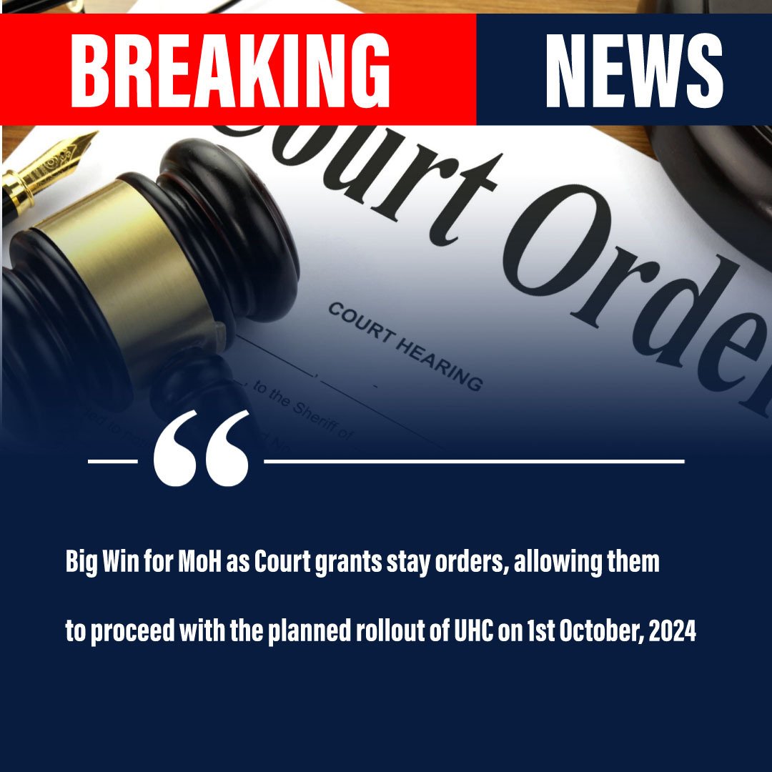 Gideon_Kitheka's tweet image. #TwendeKazi
#AllSystemsGo

A significant victory for the Ministry of Health (MoH) as the Court of Appeal has granted stay orders, allowing the much-anticipated rollout of the Social Health Insurance Fund (SHIF) to proceed on October 1st, 2024.
#SocialHealthAuthority

The judges…