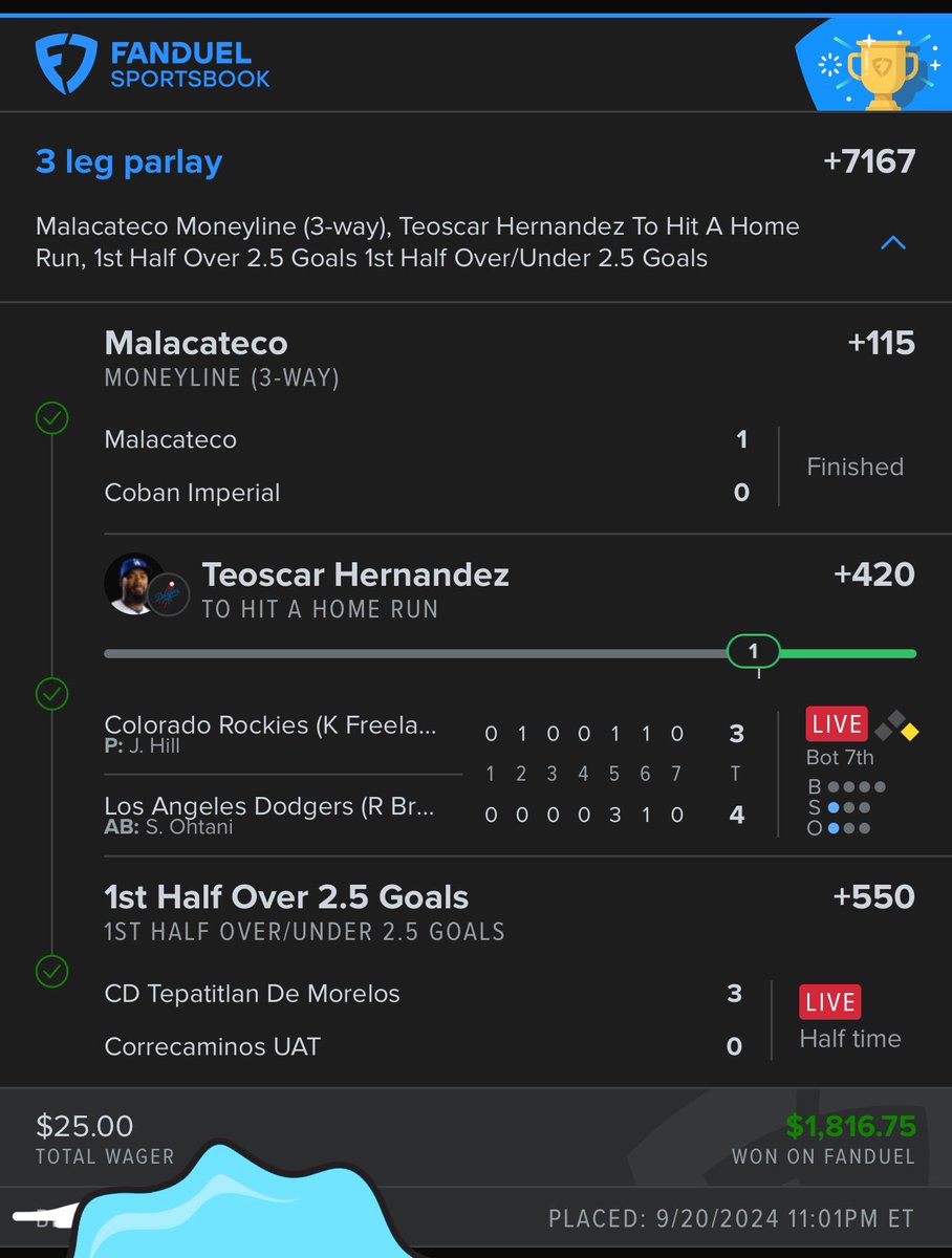 NotYOMPTON's tweet photo. let's fucking go!
I made this off the random fuck it mentality  😂 
Luck is crazy last night hit $30->2.2k  🤷‍♂️✅✅✅
$25->$1.8k https://t.co/vBk5Wx0t5X