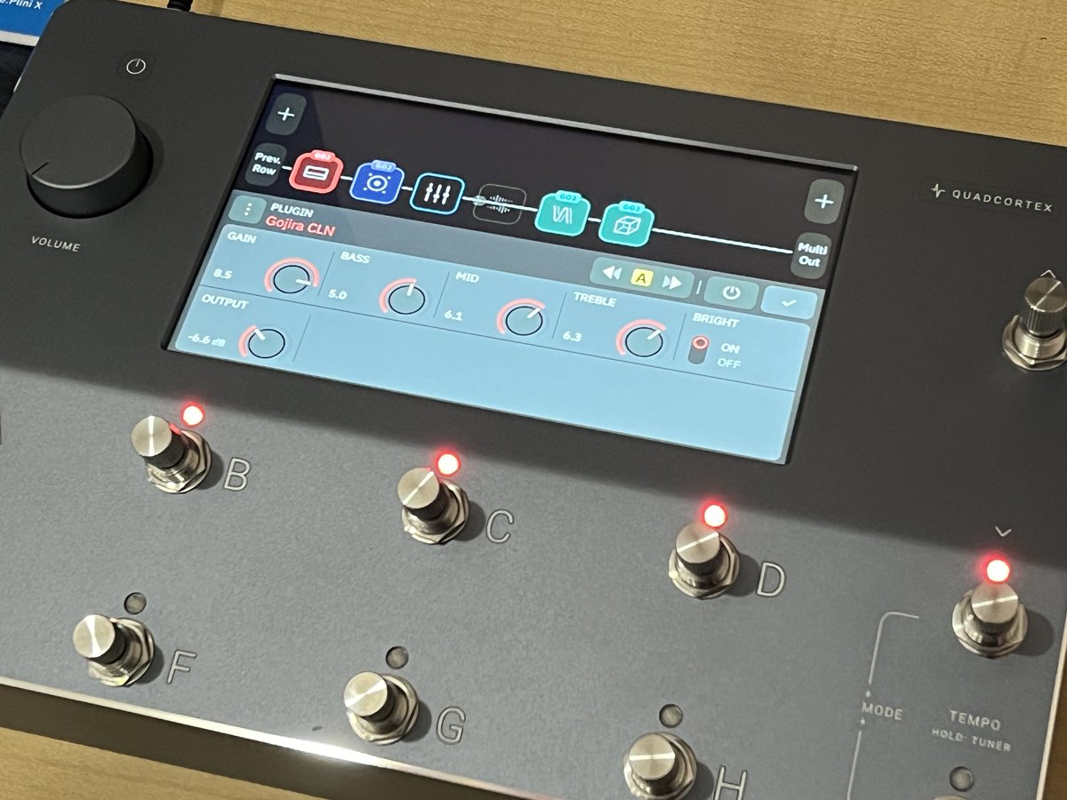 BigBossNagoya's tweet image. &quot;KYORITSU CORPORATION POP UP STORE&quot;

会場の様子をすこーし公開👀
話題の新ブランドCream Guitarsが目を惹く一方で、
Quad CortexではArchetype Plini &amp;amp; Gojiraの試奏も可能です🎸

他ブランドの製品も展開中！
#CreamGuitars #Spector #NeuralDSP