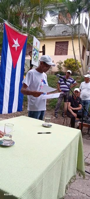 salatvguisa's tweet image. #DesdeLaComunidadHacemosCuba
Inició #Exitosamente en la Circunscripción #53 del Consejo Popular #UrbanoUno en #Guisa, Provincia #Granma la reunión piloto del proceso de rendición de cuenta del #Delegado ante sus #Electores.
#PoderPopular #PoderDelPueblo