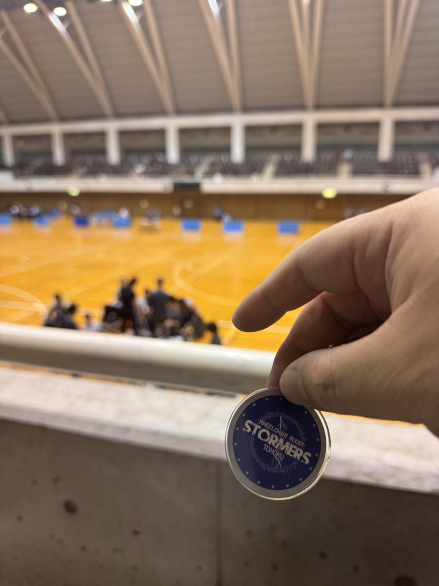O3WT_Walker's tweet photo. 今日だけ参戦になりましたが…

日本選手権の雰囲気好きだなー
夫婦で来れなかったのが、残念すぎる😭

頑張れストーマーズ🌪

 #車いすラグビー
 #長岡市民体育館
 #徹底 https://t.co/s7xe5ZC2yR