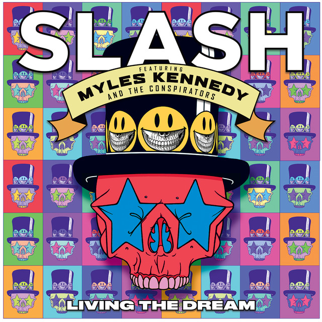 Il y a 6 ans sortait l'album de Slash feat. Myles Kennedy and the Conspirators "Living The Dream" ! // 6 years ago, "Living The Dream"  was released. #SMKC #Slash 🤘