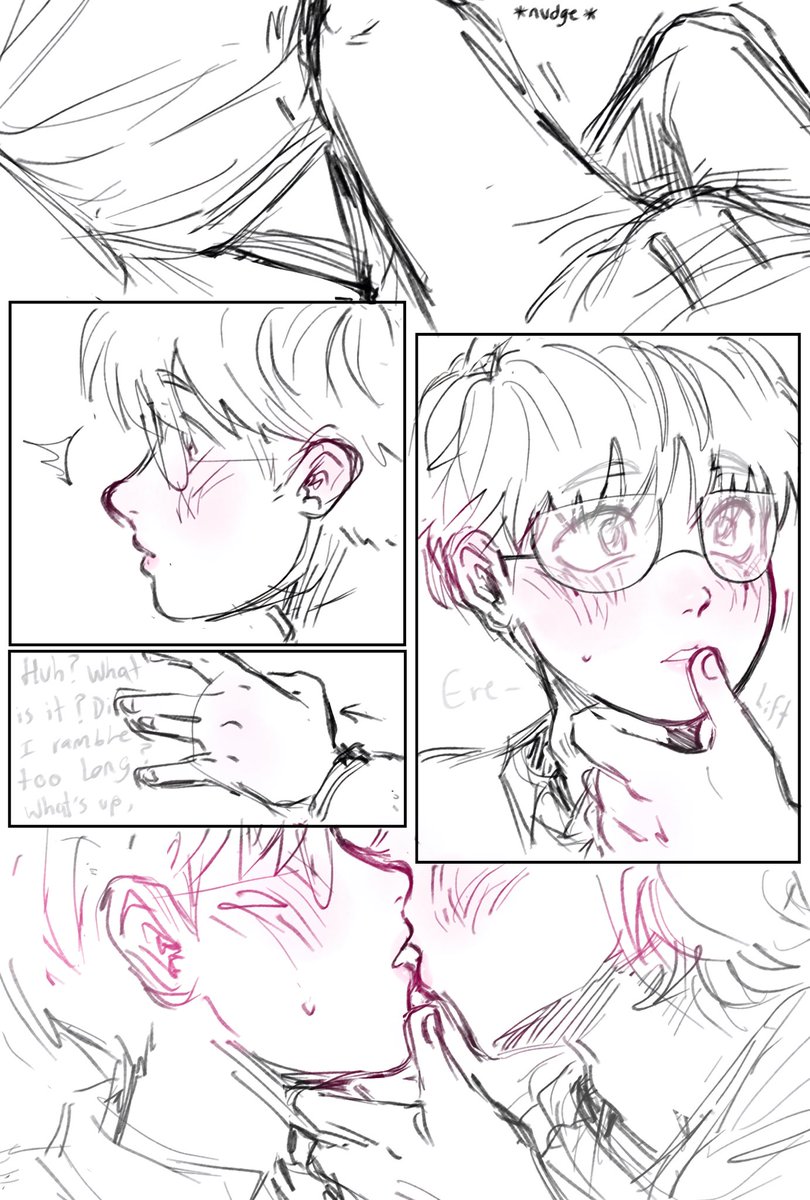 M4ycrowaalt's tweet photo. Hi I’m late as always. Days 4 &amp; 5: Friends to lovers, College AU.

#ArminWeek2024 #Eremin https://t.co/sRGRGfNlZF