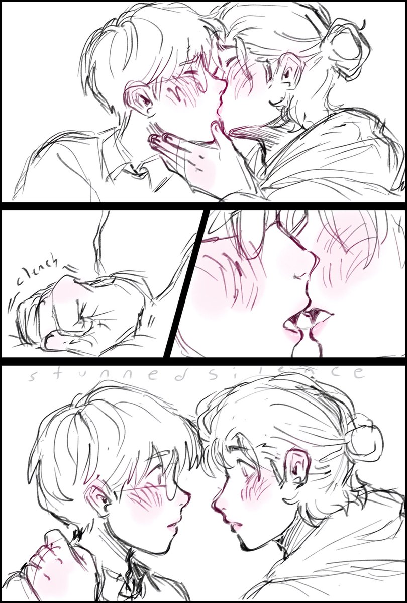 M4ycrowaalt's tweet photo. Hi I’m late as always. Days 4 &amp; 5: Friends to lovers, College AU.

#ArminWeek2024 #Eremin https://t.co/sRGRGfNlZF