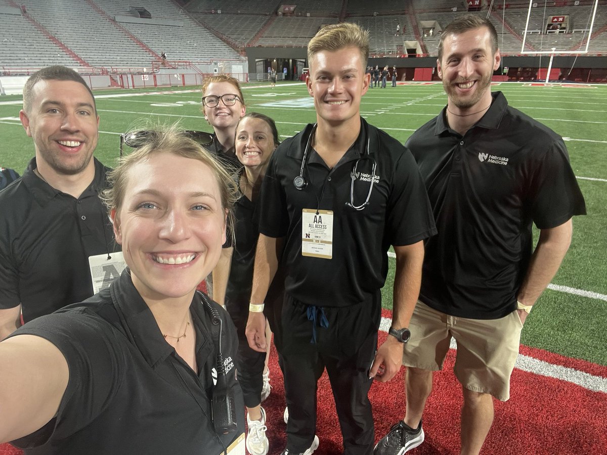 UNMC Emergency Medical Services Fellowship (@unmc_ems) on Twitter photo Huge thank you to our UNMC Husker First Aid team for the night - it was their pleasure taking care of the games spectators today! Until next time, football fans! <a href="/NebraskaEM/">UNMC Emergency Med</a> <a href="/unmc/">University of Nebraska Medical Center</a> <a href="/HuskerFootball/">Nebraska Football</a> Huge thank you to our UNMC Husker First Aid team for the night - it was their pleasure taking care of the games spectators today! Until next time, football fans! <a href="/NebraskaEM/">UNMC Emergency Med</a> <a href="/unmc/">University of Nebraska Medical Center</a> <a href="/HuskerFootball/">Nebraska Football</a>