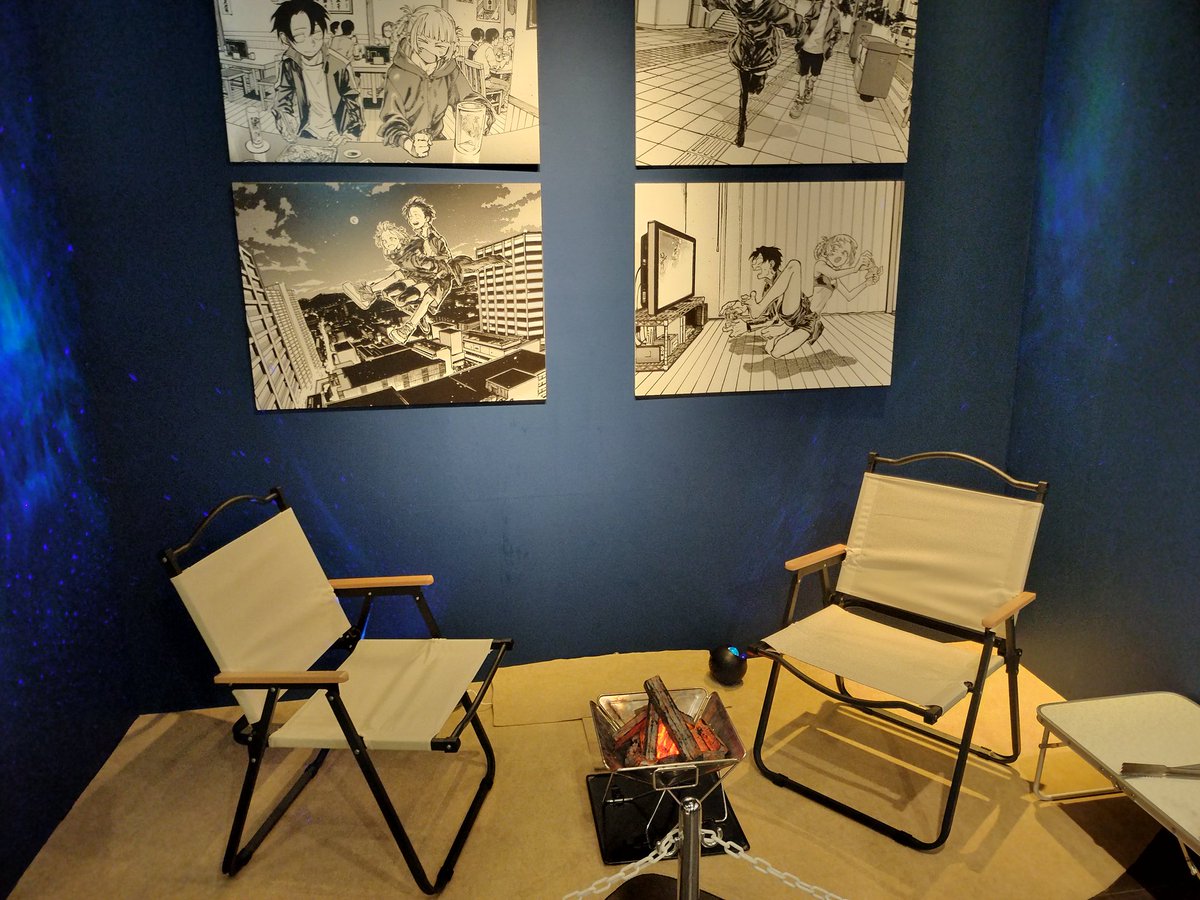 RX87054's tweet photo. 『コトヤマ展』行ってきました！
ぜんぶ最高。行ってよかった。

 #コトヤマ展  
 #だがしかし  #よふかしのうた https://t.co/iFENs8LT3k
