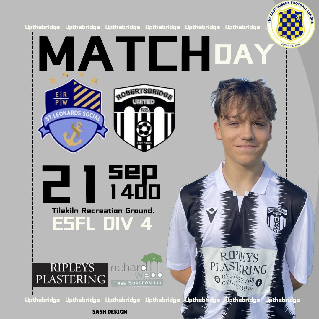 Robertsbridge United FC (@robbo_utd_fc) on Twitter photo GAME DAY ⚽️ <a href="/OfficialESFL/">ESFL</a>
First team travel to visit <a href="/4thsWestfield/">Westfield 4ths</a> in a later kick off time of 16:00.
The reserves travel to face new side <a href="/SocialArmy12/">St Leonard's Social</a> 2nd, looking to maintain there 100% start. Kick off 14:00.
ITS A GREAT DAY FOR BALL ⚪️⚫️
#UPTHEBRIDGE GAME DAY ⚽️ <a href="/OfficialESFL/">ESFL</a>
First team travel to visit <a href="/4thsWestfield/">Westfield 4ths</a> in a later kick off time of 16:00.
The reserves travel to face new side <a href="/SocialArmy12/">St Leonard's Social</a> 2nd, looking to maintain there 100% start. Kick off 14:00.
ITS A GREAT DAY FOR BALL ⚪️⚫️
#UPTHEBRIDGE