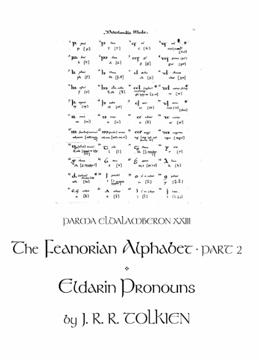 tolkienthoughts's tweet photo. After a brief hiccup with the print-on-demand site, Parma Eldalamberon 23 is now available! Includes publication of Tolkien's work on the Feanorian alphabet and Eldarin pronouns. You can buy the new volume here:
https://t.co/CovN1jzjZV https://t.co/lkkxKH93Wl
