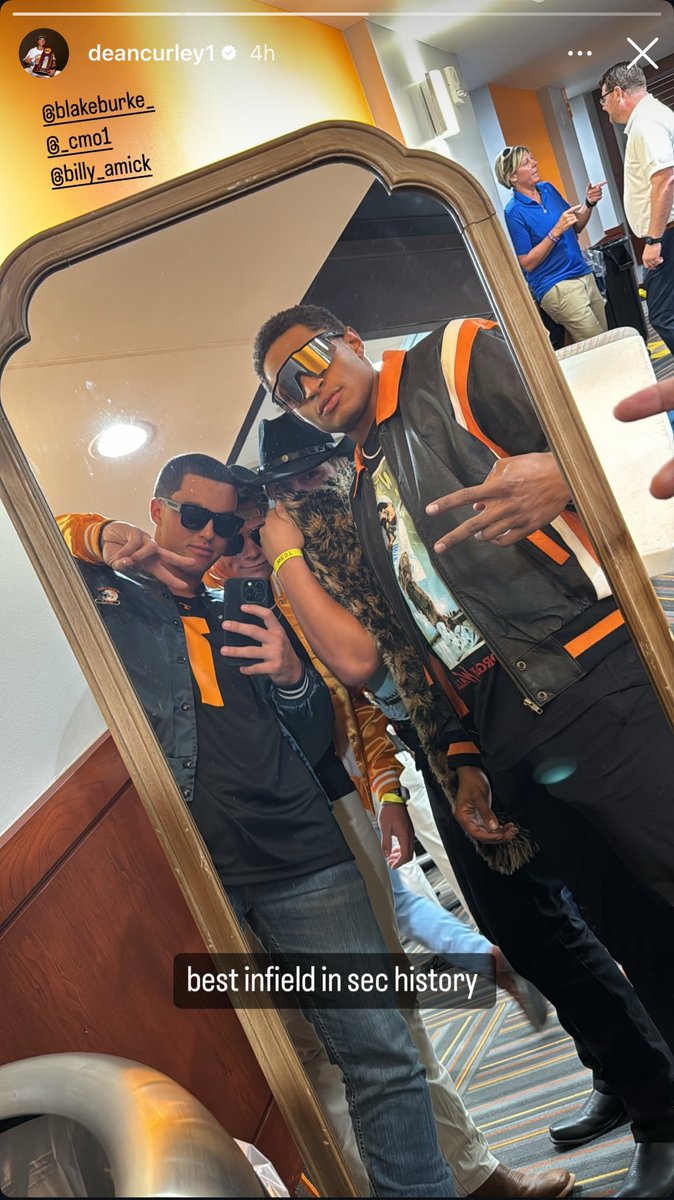 From Dean Curley’s Instagram…

Gonna miss this infield🥲