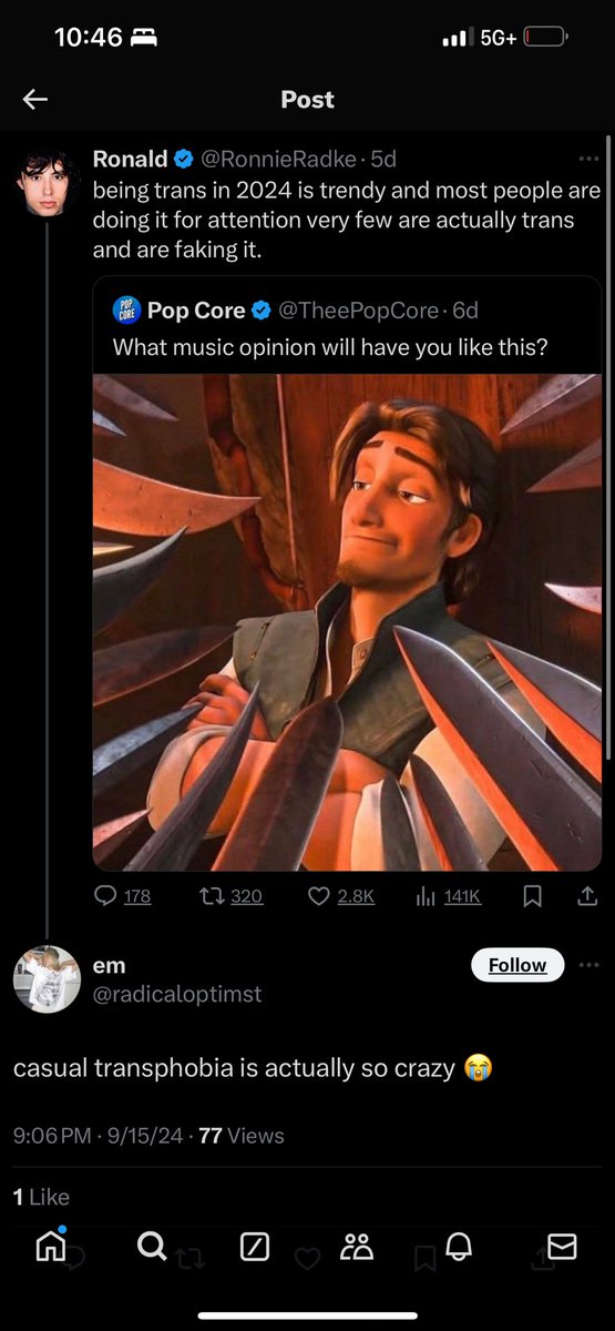 Please this man is such a clown, don’t be surprised people think your shitty when you spew statements like these out. We can’t read your mind but we can read your tweets. He is not “misunderstood” he is a grown ass man. All miss faguette did was express concern and he flipped