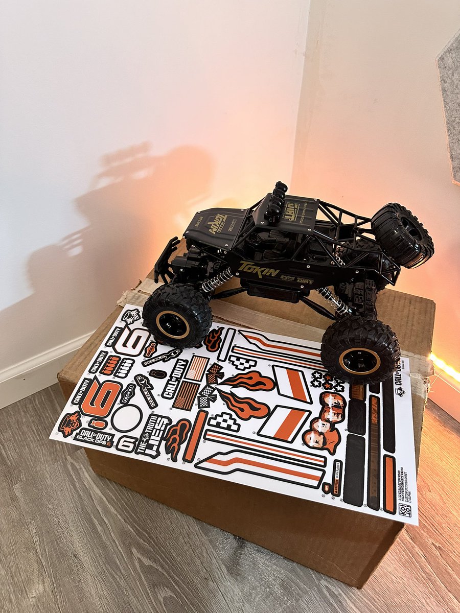 Help me decorate my #BlackOps6 RC XD Remote Control Car on stream!!🔥🔥

Thank you <a href="/CallofDuty/">Call of Duty</a> for sending this out! 😱

Live now 🔴 twitch.tv/xminks