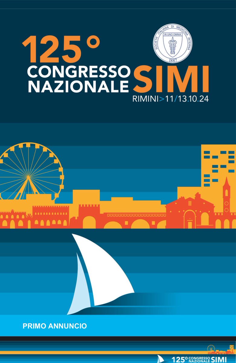 125° CONGRESSO NAZIONALE SIMI

Programma e iscrizioni:
simi.it/events/125-con…

#MedicinaInterna #Congresso #Formazione #Networking