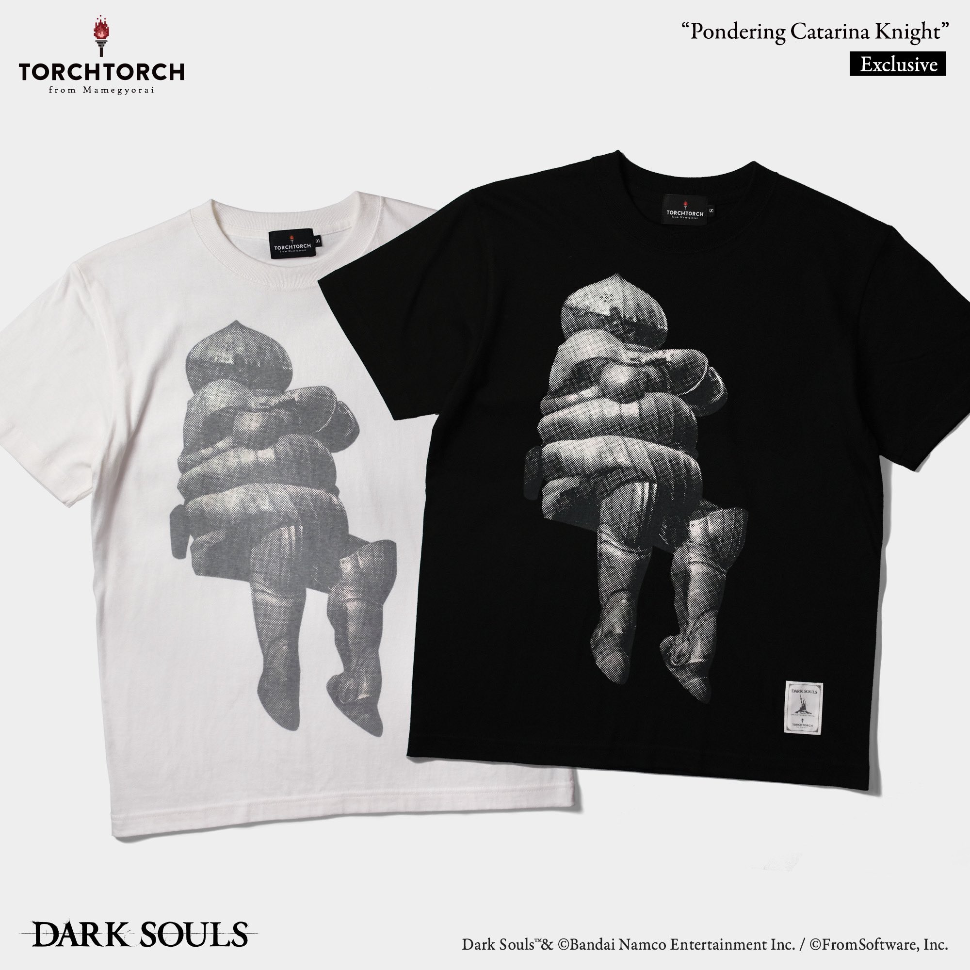 悩めるカタリナ騎士のTシャツ | TORCH TORCH