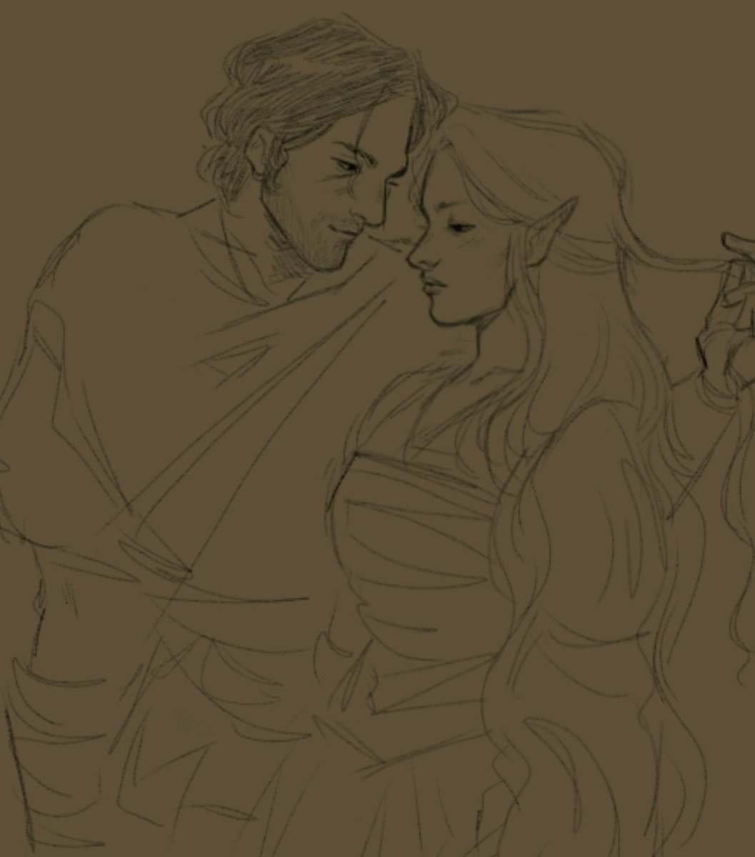 possible_dilemm's tweet image. He wants that cookie so effing bad 
#haladriel #saurondriel