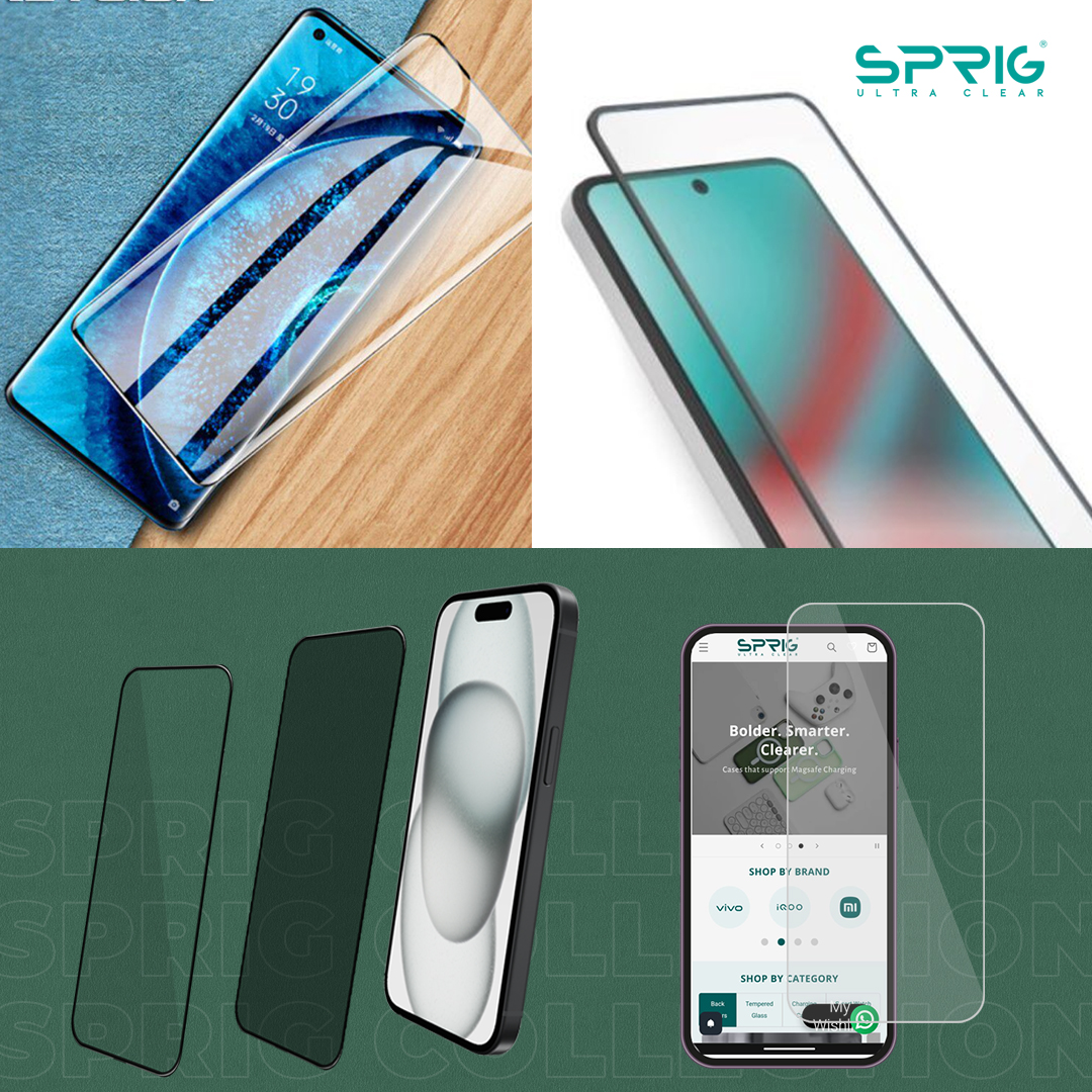 StoreSprig's tweet image. 🛡️ Ultimate Screen Protection 🛡️
Shield your screen with Sprig’s tempered glass. Crystal-clear, ultra-tough, and scratch-resistant!
Shop now: sprig.store

#SprigStore #TemperedGlass #ScreenProtection