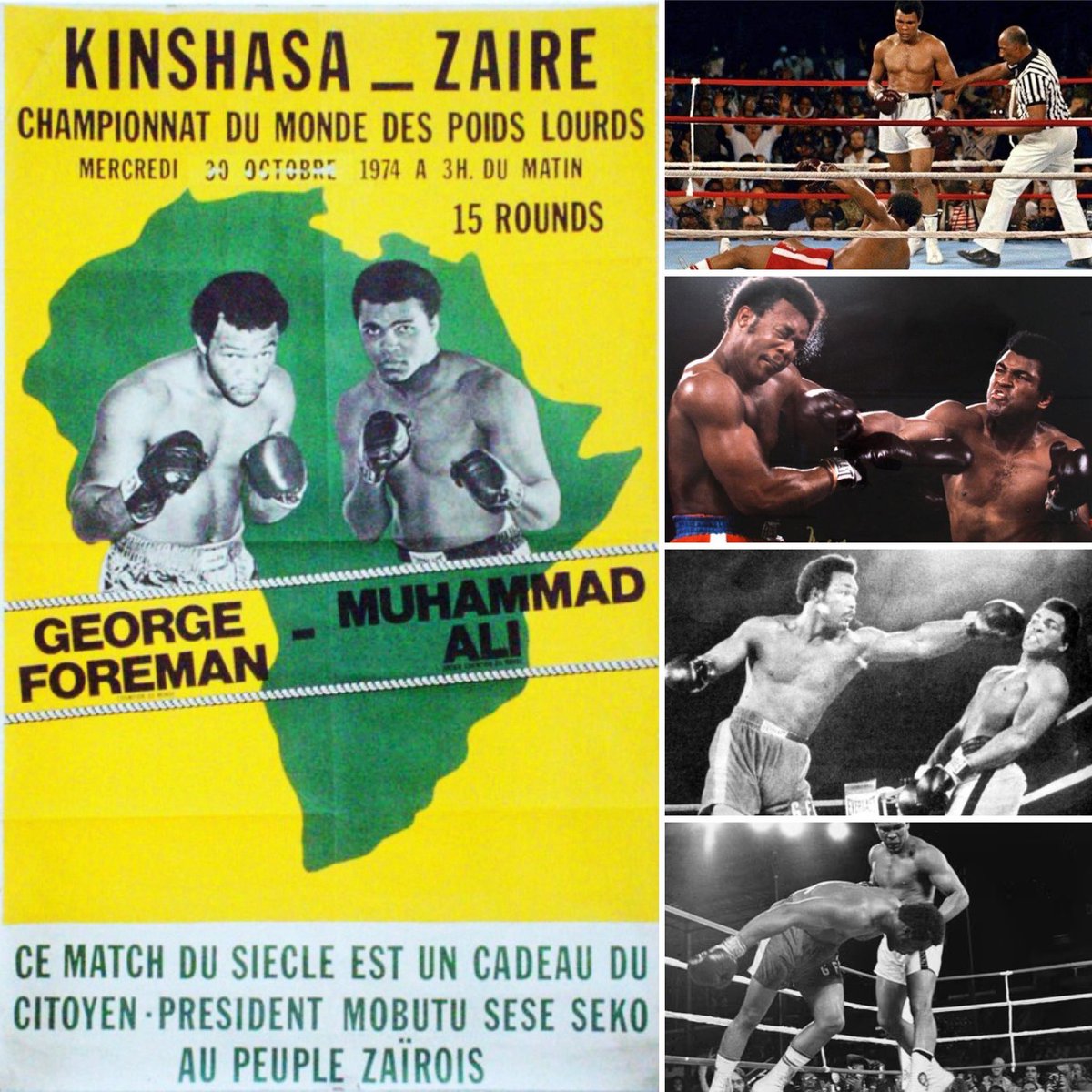 Remy_Jac's tweet photo. 😍🐐🥊💥🌍RUMBLE in the JUNGLE

😳🔥🫠 Quelle chance pour @tonyparker qui visite le stade mythique du combat de légende entre légendes :

@MuhammadAli 🆚 @GeorgeForeman 
🏟️ Stade du 20 Mai 
📍#Kinshasa #Zaïre #Africa
#WBC #WBA #Boxing #NobleArt #Legends #AliForeman #GOATofGOATs https://t.co/VLSwkCbd4t