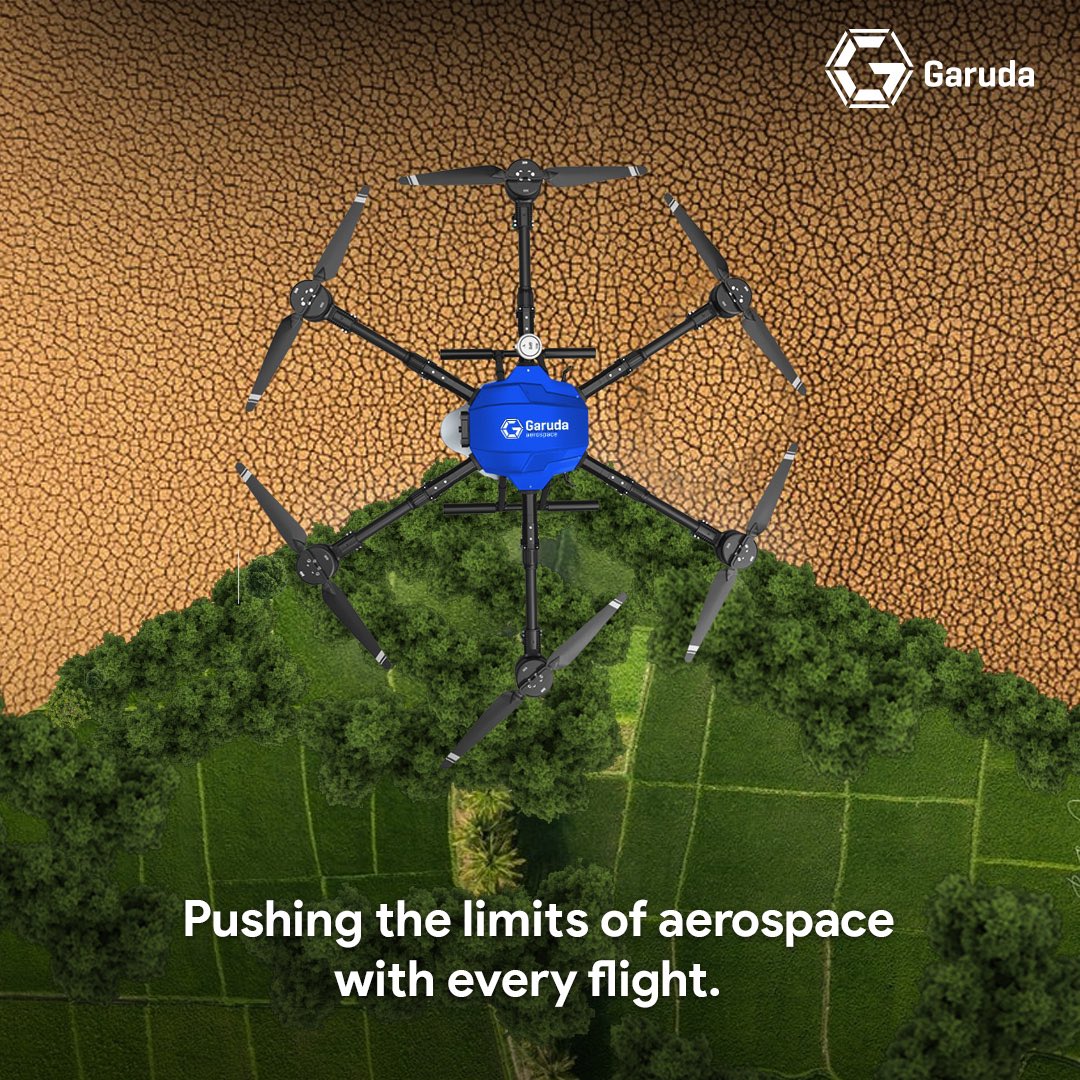 garuda_india's tweet photo. Step into the future with Garuda Kisan Drones. 🚁 Traditional methods meet modern technology for unparalleled farming efficiency
#GarudaAerospace #SmartFarming #SustainableFarming #FarmInnovation #TechInAgriculture #AgricultureRevolution #GarudaDrones https://t.co/Z26Qpt25Ml