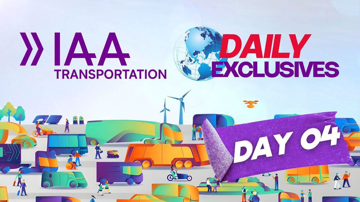 motorindiatweet's tweet image. 𝐖𝐚𝐭𝐜𝐡 𝐍𝐨𝐰:  youtube.com/watch?v=4ypcRY…

Discover groundbreaking advancements and exclusive leader insights from IAA Transportation 2024! Watch now for the future of mobility!

#IAATransportation2024 #TransportRevolution #LogisticsFuture #IndustryInsights