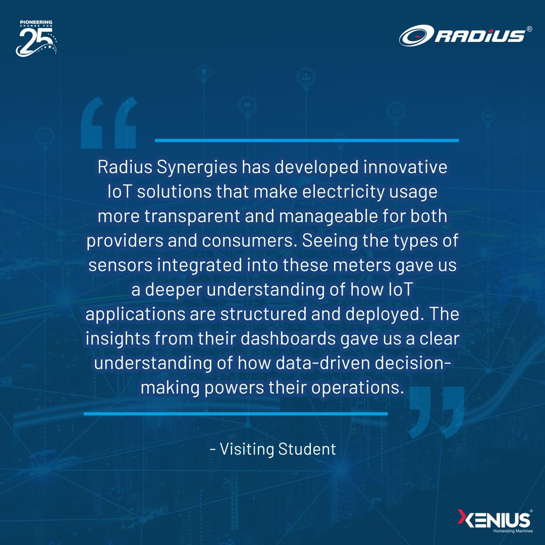 radius_in's tweet image. It was great hosting bright young minds for an immersive IoT industry exposure. 

@IMTCDL

#InternshipSearch #IndustryExposure #FutureSkills #LearnByDoing #HandsOnExperience #TechInternship #InnovationInIoT #CareerGrowth #SmartBuilding #SmartDevices #SmartSolutions