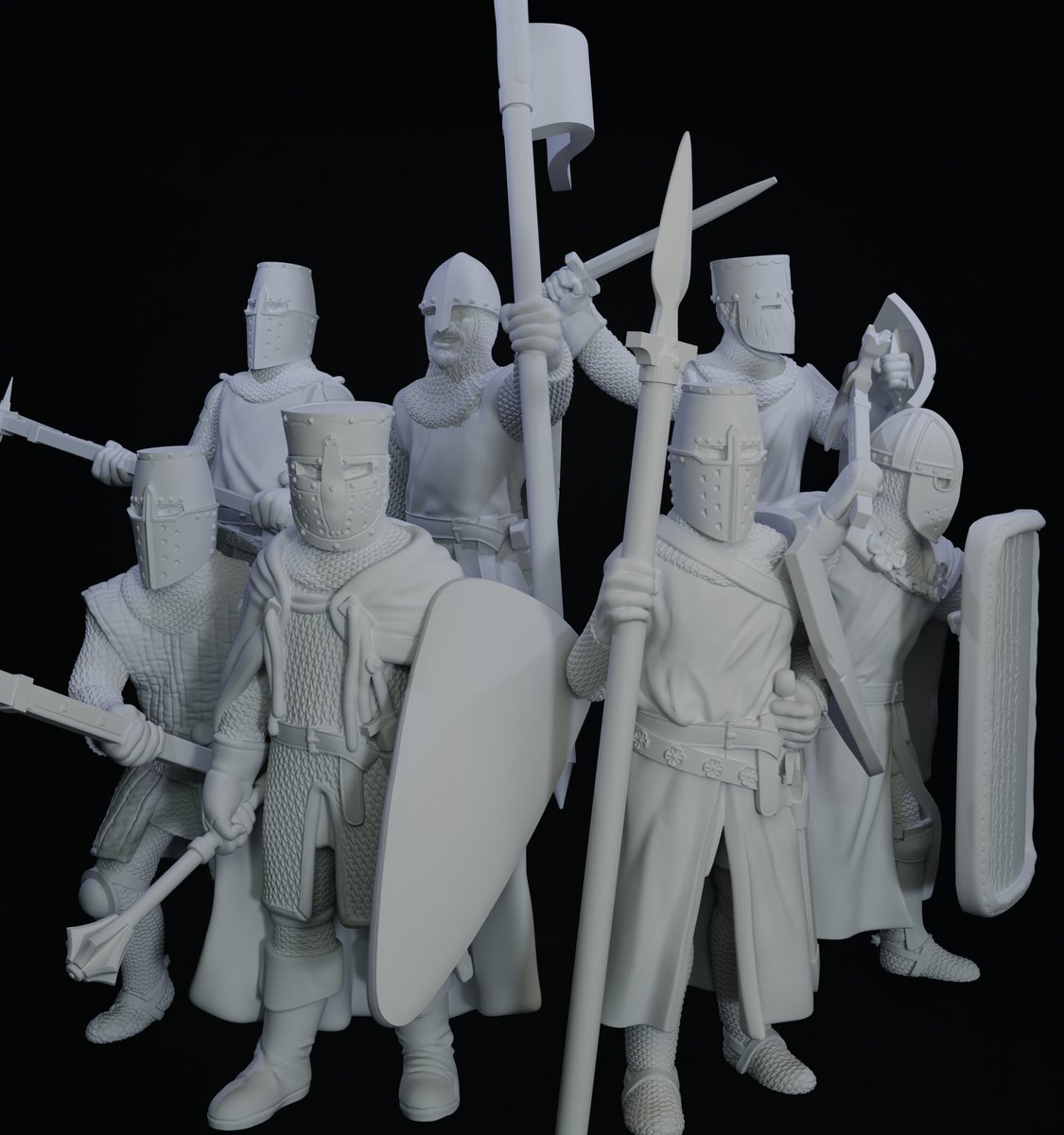 RogueHero3d's tweet photo. @FlippedNormals I mostly sculpt minis for dnd, and occasionally do other 3d art https://t.co/IuvSTWucKp