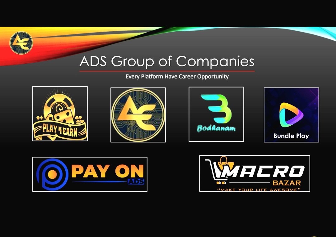 UshaSharma50165's tweet photo. "ADS GROUP OF COMPANIES" based at INDIA 🇮🇳. We Are With 5 MILLION Plus DEDICATED TEAM, 10 Plus DIGITAL ASSETS &amp;  MACRO BAZAR MART. WORKING AS Per GOVT. GUIDELINES. We have, Our Own ADSCOIN EXCHANGE Listed With TOP 20 COINS. https://t.co/U3gA660AOb