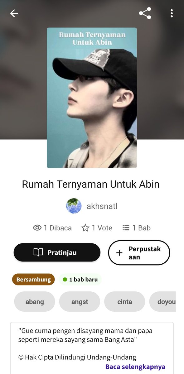lolypoly251's tweet photo. Angst nya kakak, jngn lupa mampir
https://t.co/oLkp2hOYWU https://t.co/yKB4lGKoLF