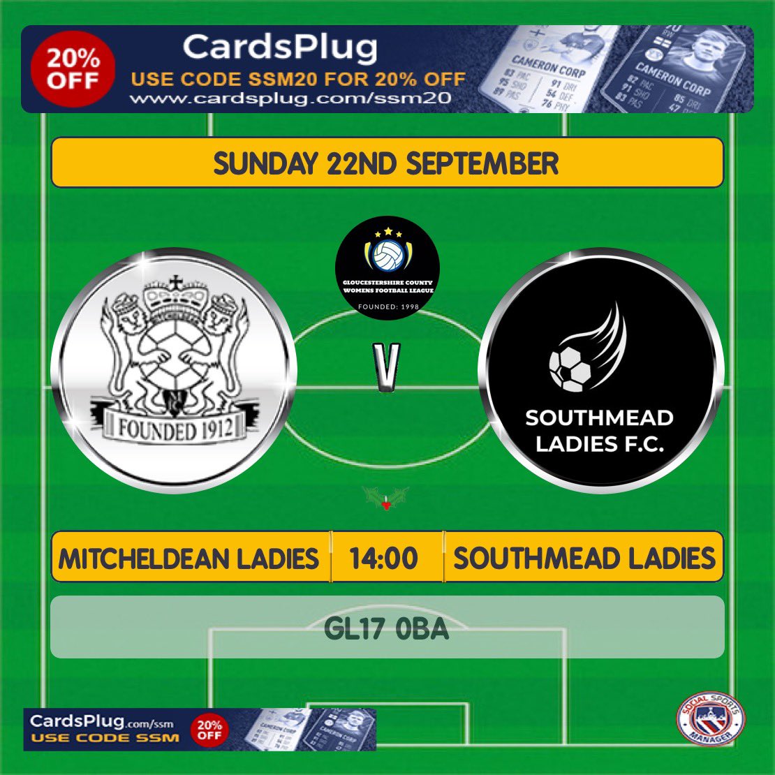 Next up we have <a href="/FcSouthmead/">Southmead Ladies FC</a> at home. Come and give the ladies some support.