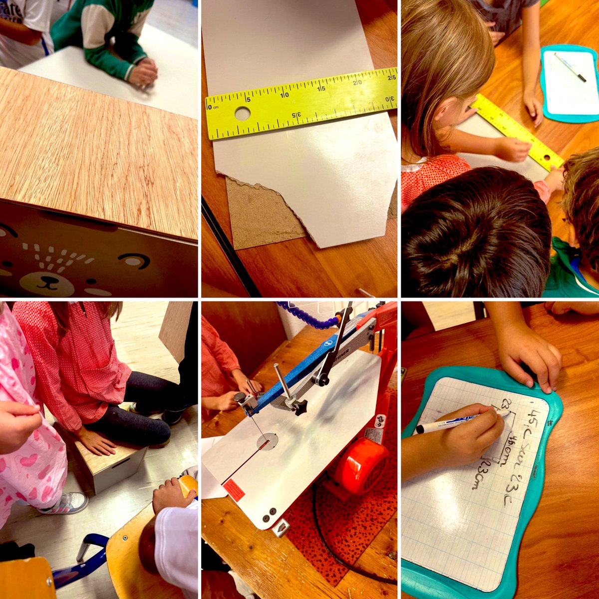 petitegraine255's tweet image. Matériel: banc cassé/mètre/ardoise/tas de cerveaux motivés/ #fablab
Recette: mettre tout ça en route et laisser  mijoter 🧑‍🍳 
C’était trop 🤩