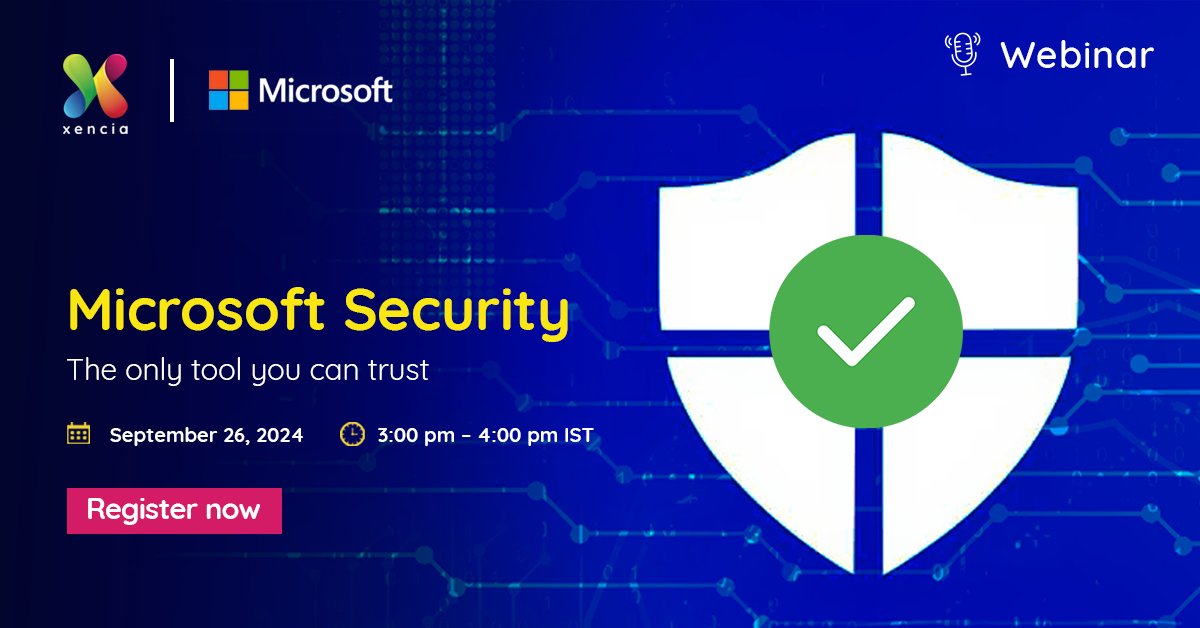 XenciaTech's tweet image. Stay Secure with #Microsoft365!
With encryption, #AdvancedThreatProtection, and zero-trust, your data stays safe. Learn more in our #webinar.
Register here: lu.ma/95ld7ohu

#CyberSecurity #Encryption #MicrosoftSecurity #TechWebinar