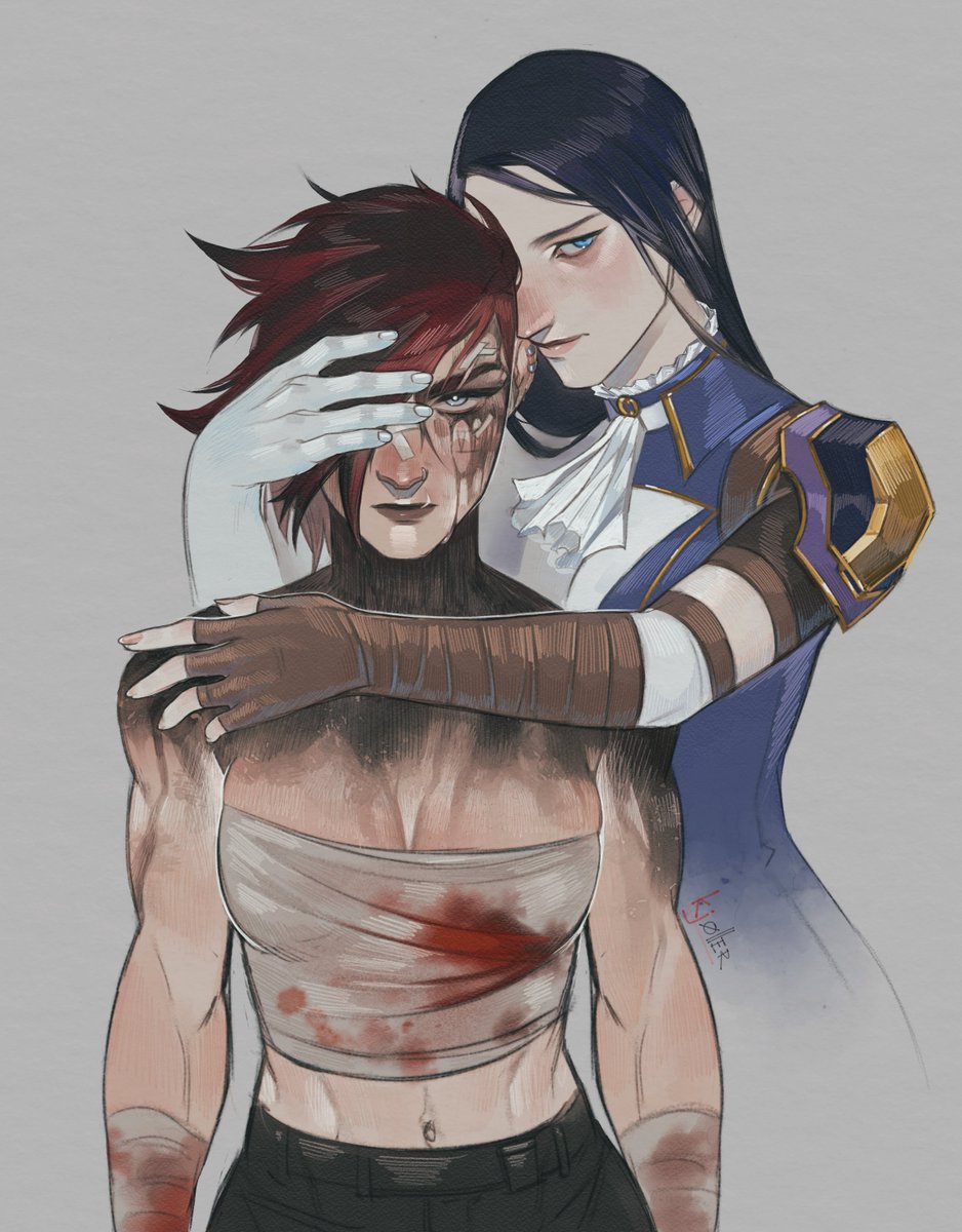 suchabby's tweet image. Now there's only one thing I can do
Fight until the end like I promised to
Wishing there was something left to lose
This could be the day I die for you
#Arcane #piltoversfinest #Caitvi