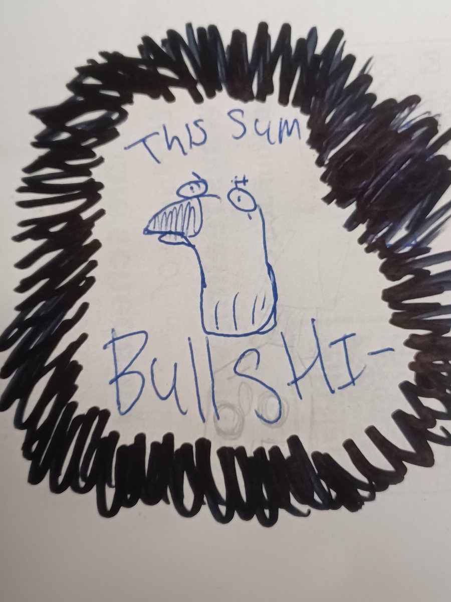 GhostyGoodie's tweet image. Behold
The doodle that made my shift manager lose his shit before showing the rest of the crew😭
#traditionalart #doodle #sockpuppet #oc #ocart