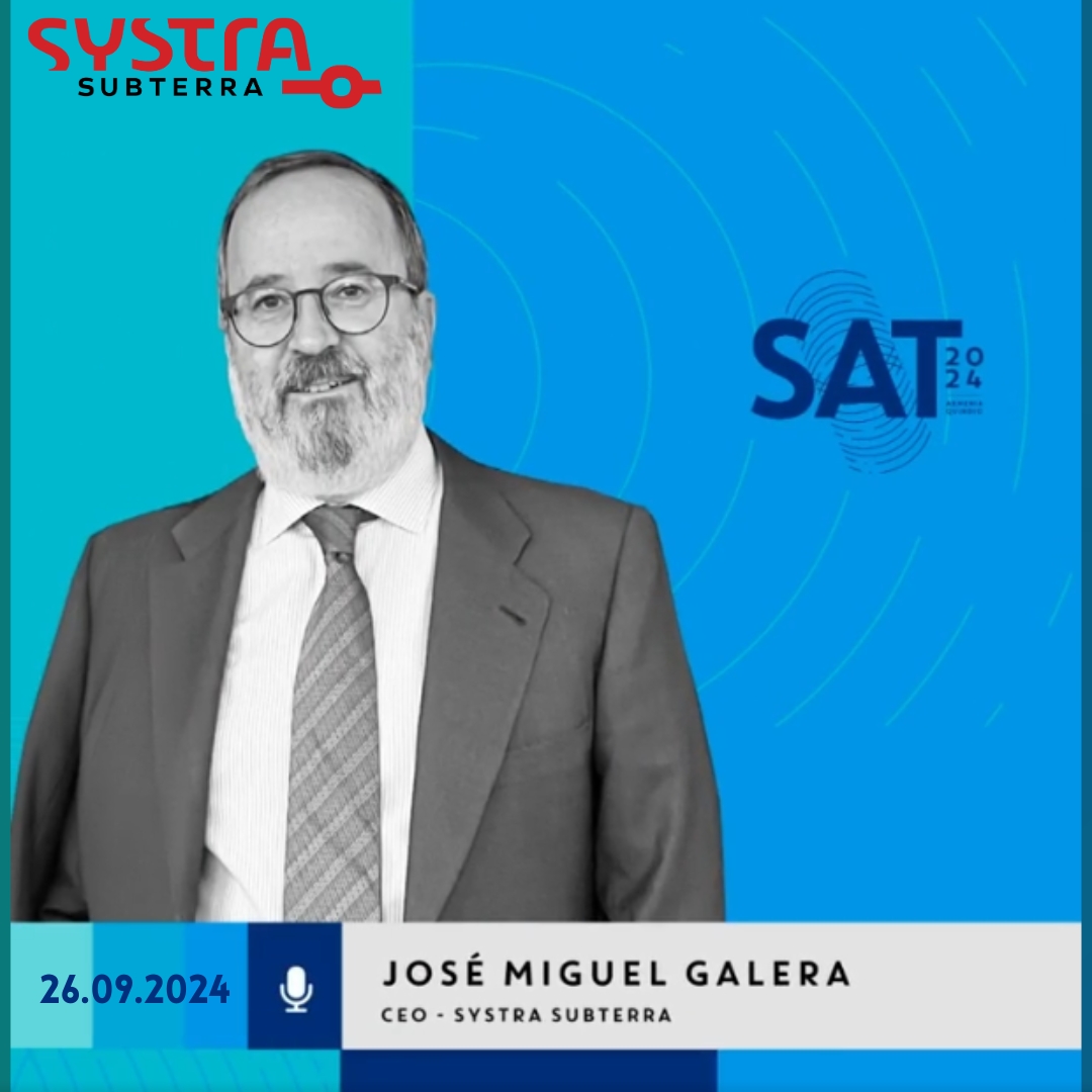 📢 XIX Seminario Andino de Túneles y Obras Subterráneas 2024, #Colombia Organizado por Asociación Colombiana de Túneles y Obras Subterráneas - ACTOS

🎤 <a href="/JM_Galera/">José Miguel Galera</a>, disertará el 26/09 -  8:40 hs. Colombia

🖊 Inscríbete: sat2024.co 
#presencial #ingeniería #túneles
