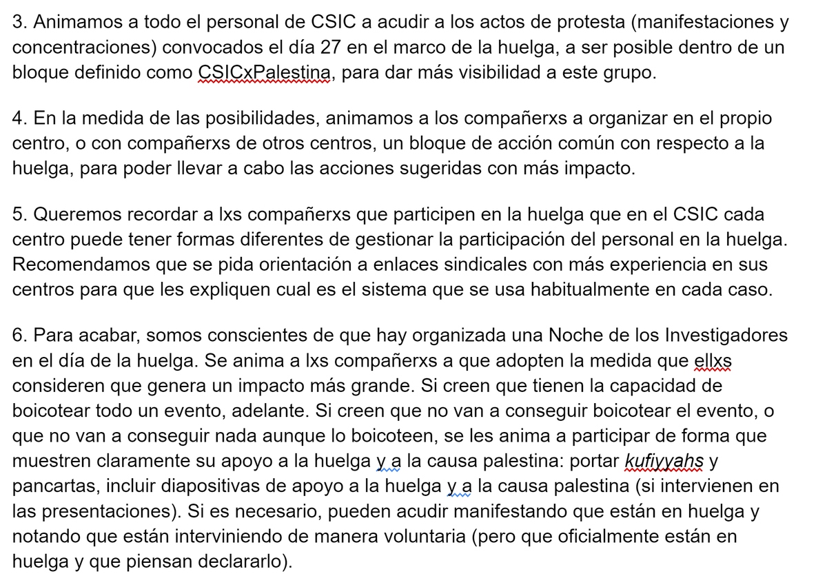 csicxpalestina's tweet photo. El grupo CSICxPalestina anima a lxs trabajadorxs del CSIC a secundar la huelga por Palestina convocada el 27 de Septiembre . Comunicado: https://t.co/J365foXu5d