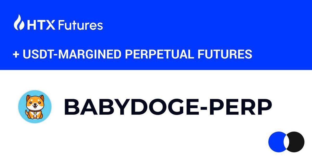 HTX_Global's tweet photo. New Perpetual Listing!  🐶

HTX adds #BABYDOGE/ $USDT perpetual futures with up to 20x for long &amp; short trades. 🔥🚀

@babydoge 

Details:https://t.co/SznRiRVCht https://t.co/lRHphMQoSR