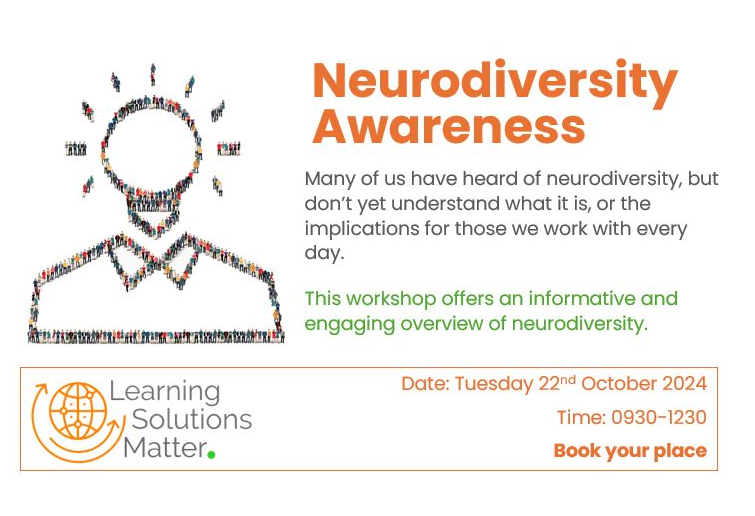 LSMlearning's tweet image. Learn more about neurodiversity.  Brilliantly delivered and refreshingly open discussions. #learning #neurodiversity #Training #HumanResources