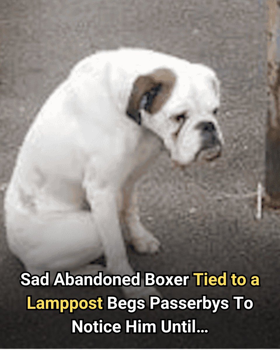 You can just see the heartbreak in his eyes. Who could be so cruel? 
animalsaroundtheglobe.com/sad-abandoned-…