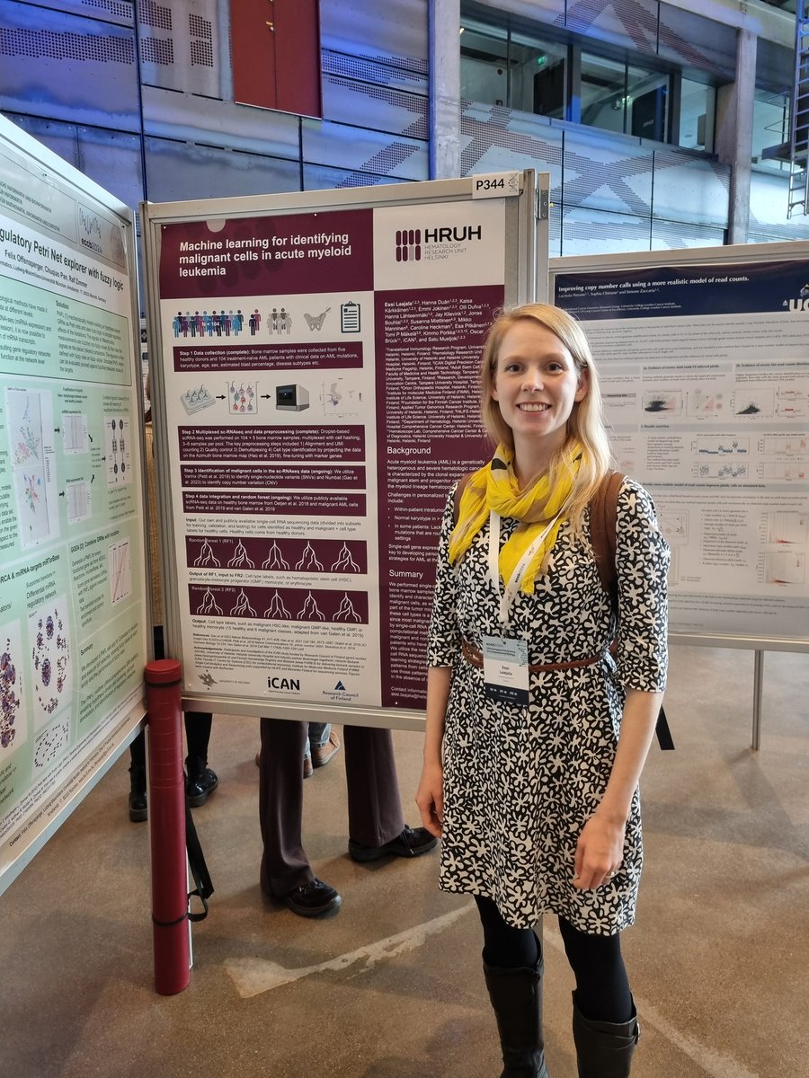 Can a #RandomForest learn to identify malignant cells in bone marrow #scRNAseq data? Meet me at poster 344 at #ECCB2024