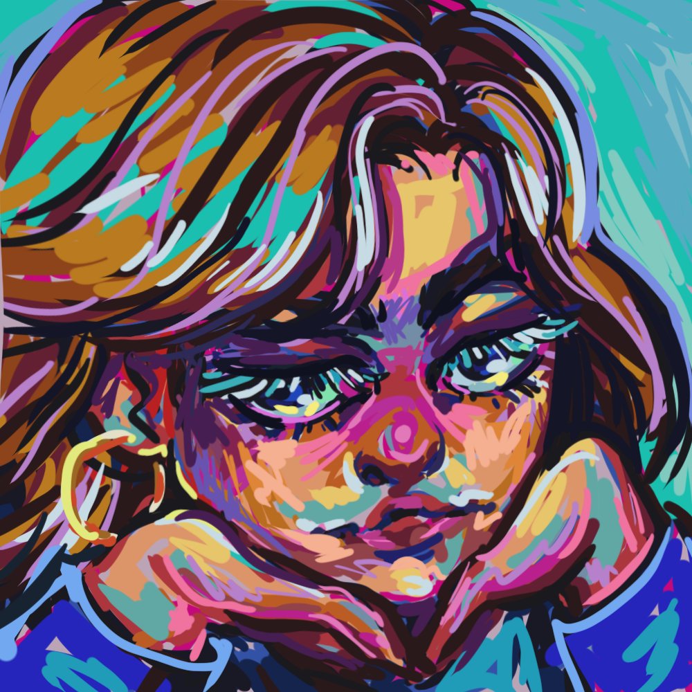 the_ninap's tweet photo. 20 minute exercise where i plop a bunch of colors down https://t.co/znTe6mf0if