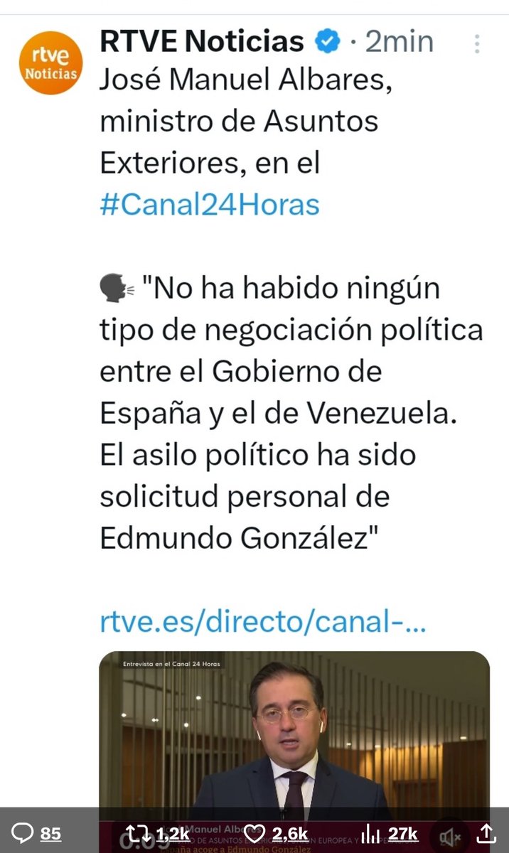 MartaPastor's tweet photo. Esto es, lo que viene siendo, de toda la vida, MENTIR. Albares @MAECgob del Gobierno de España #Spain #SpainGovernment #PedroSanchez https://t.co/BrIjGbr8Gl