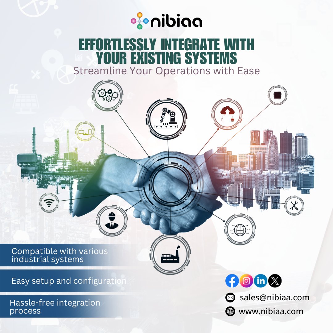 nibiaa_devices's tweet image. Effortlessly integrate our smart monitoring solution with your existing systems. Streamline your operations without hassle! 🤖
#EasyIntegration #SeamlessTech #IoTIntegration #IndustrialIoT #AutomationSolutions #OperationalExcellence #SmartTechnology