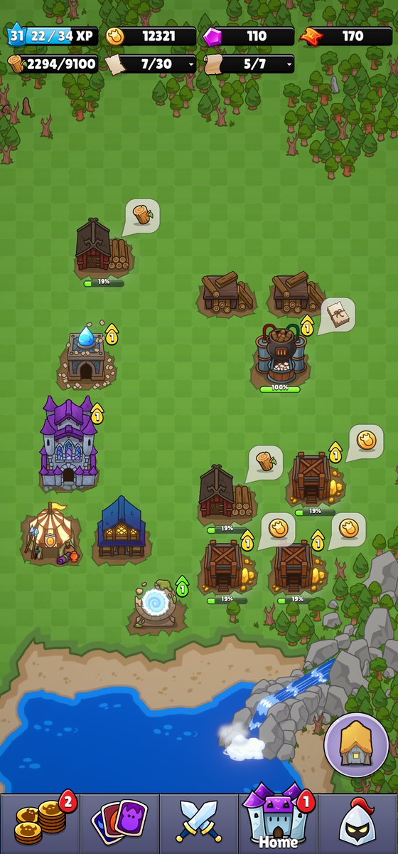 💥 BIG UPDATE for Omega Royale was just released! 💥

We've taken some huge steps forward with today's update, as we added Custom Games to play with your friends, a Trophy Leaderboard for competition, and Clan Events! Town view is also updated 👀

We heard your wishes! ⭐