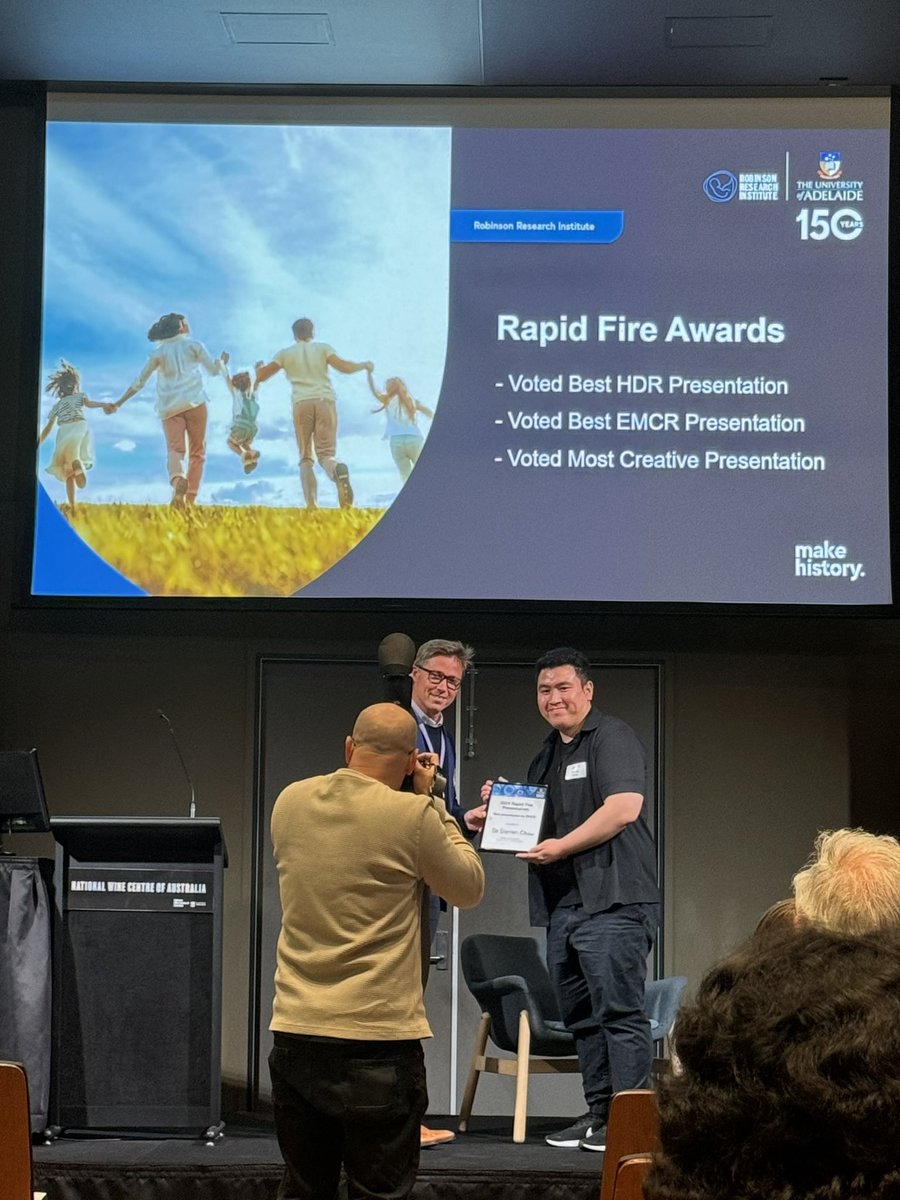 Repro_Success's tweet image. Fantastic outcome at the @RobsInstitute Symposium 2024 with Darren (@Darren_Repro) and Carl (@carlcampugan_) clinching the prizes for Rapid Fire talks! 🏆
#RRISym