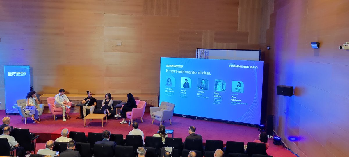 Arrancando el #ecommerceday24 en Pontevedra con #Vancubic, #Mexas y #Superpet