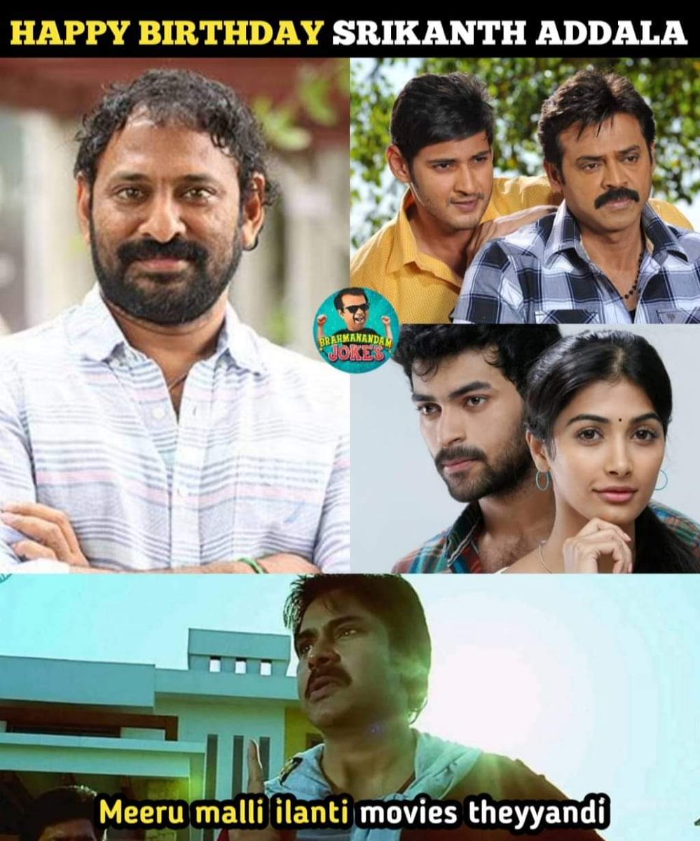 jakkaAnilkumar's tweet image. Happy Birthday to the director who introduced Mega Prince @IAmVarunTej to the silver screen with a beautiful film #Mukunda @SrikanthAddala_! 🎉 

Wishing you a fantastic year ahead and best wishes for all your future endeavours ✨

#HBDSrikanthAddala #VarunTej #Matka
