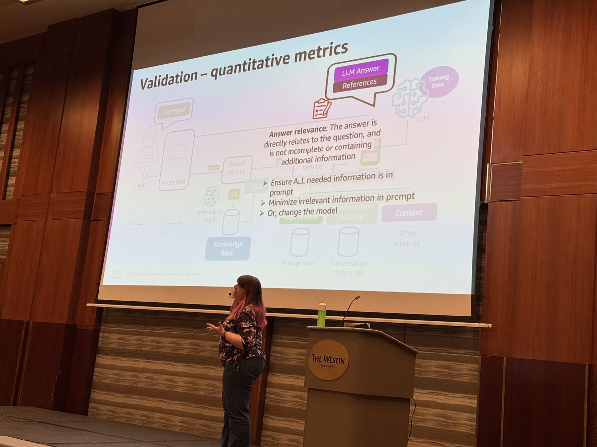 Eric Johnson (@edjgeek) on Twitter photo Super cool talk by <a href="/virtualgill/">Gillian Armstrong</a> on the architecture that goes into powering #GenAI. Spoiler: it’s #Serverless and #EDA. Also, how to troubleshoot from beginning to end. #GOTOEDADay #Warsaw! Super cool talk by <a href="/virtualgill/">Gillian Armstrong</a> on the architecture that goes into powering #GenAI. Spoiler: it’s #Serverless and #EDA. Also, how to troubleshoot from beginning to end. #GOTOEDADay #Warsaw!