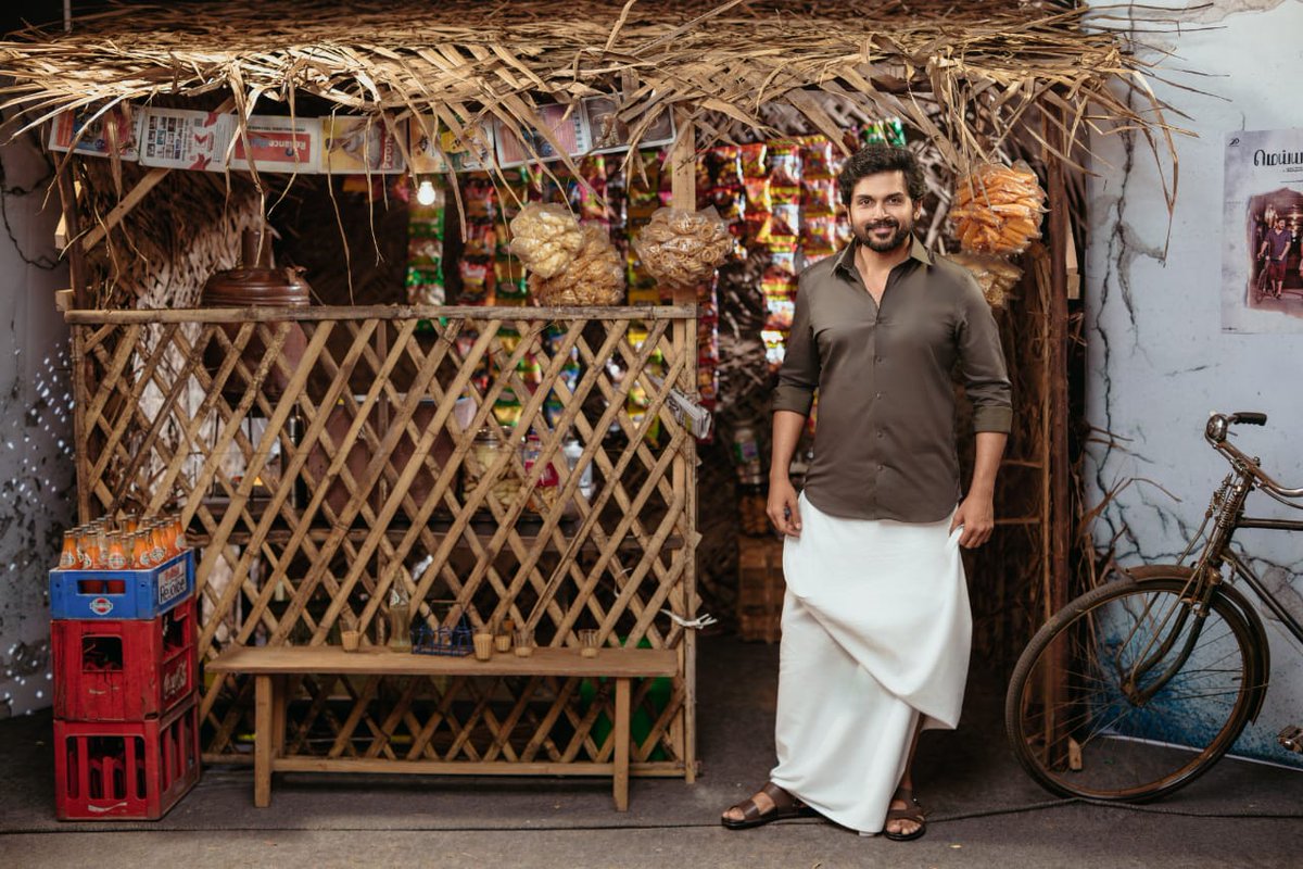 venkatpvs900's tweet photo. • Exclusive Still Of @Karthi_Offl Anna From The Sets Of #Meiyazhagan Promo Shoot. ❤️✨

#Karthi #MeiyazhaganFromSep27 https://t.co/1sHwd17ahs
