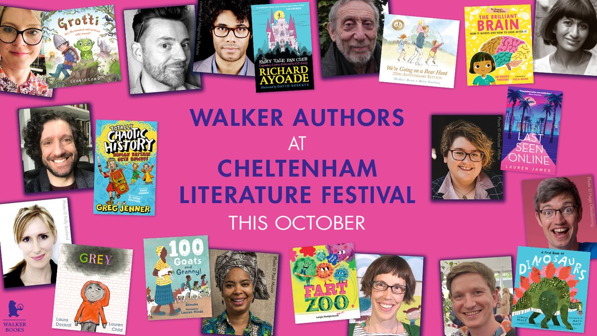 Walker Books (@walkerbooksuk) on Twitter photo See your favourite Walker authors at Cheltenham Literature Festival this October!
From picture books to YA there is something for everyone at <a href="/cheltfestivals/">Cheltenham Festivals</a>, so be sure to secure your tickets now at cheltenhamfestivals.org/whats-on See your favourite Walker authors at Cheltenham Literature Festival this October!
From picture books to YA there is something for everyone at <a href="/cheltfestivals/">Cheltenham Festivals</a>, so be sure to secure your tickets now at cheltenhamfestivals.org/whats-on