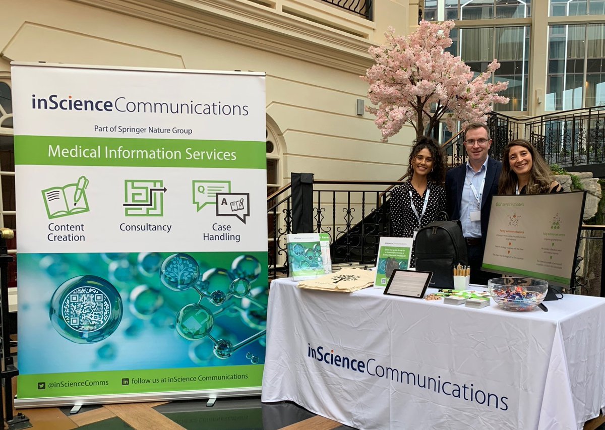 Our Medical Information team are looking forward to meeting those of you attending the PIPA Conference today. Pop by &amp; say hello - don't forget to enter our prize draw for a chance of winning a Harrods Backpack! #medicalinformation #medcomms #medicalcommunications